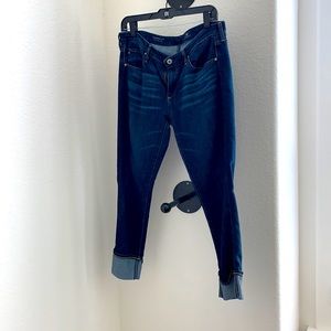 Size 30 AG Stevie Cuff Jeans